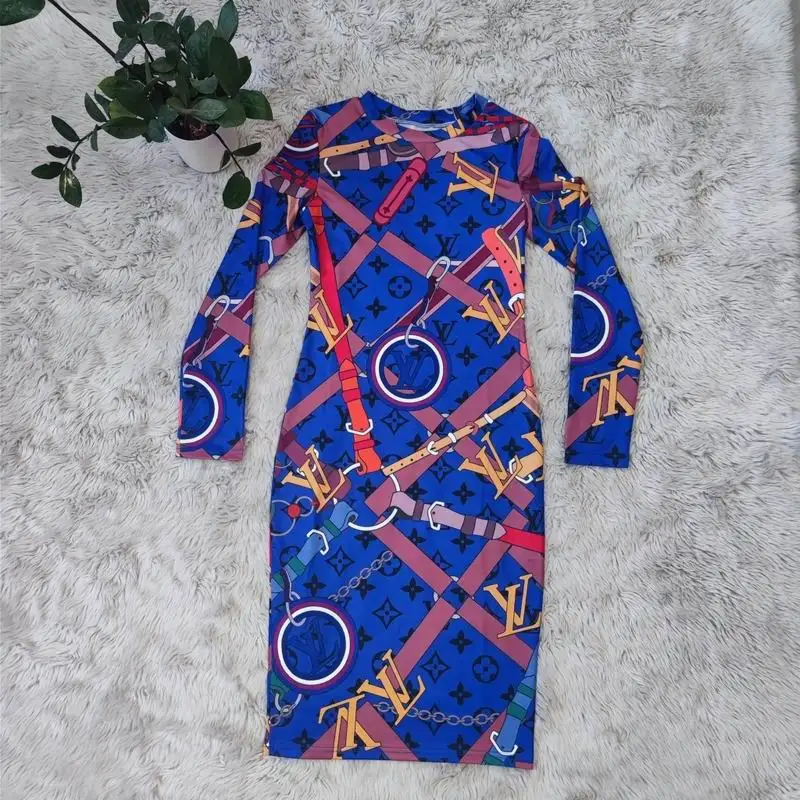 LV Dress s-2xl J2380 (3)